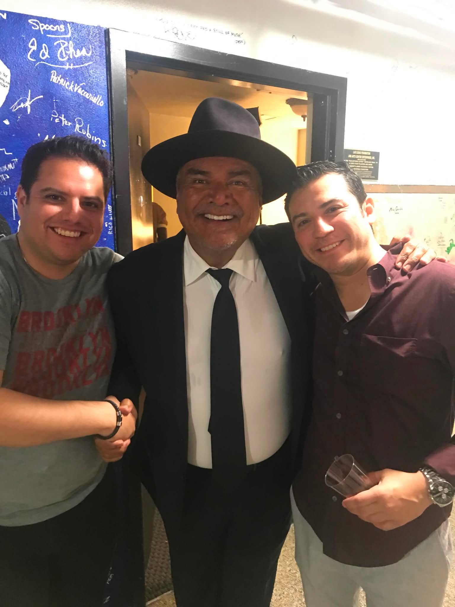 With George Lopez